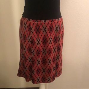 Express fit and flare skirt